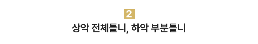 상악 전체틀니, 하악 부분틀니