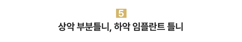 상악 부분틀니, 하악 임플란트 틀니