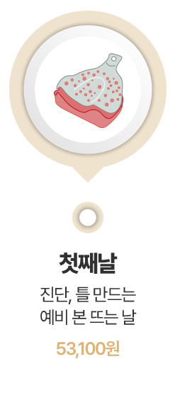 진단, 틀 만드는 예비 본 뜨는 날