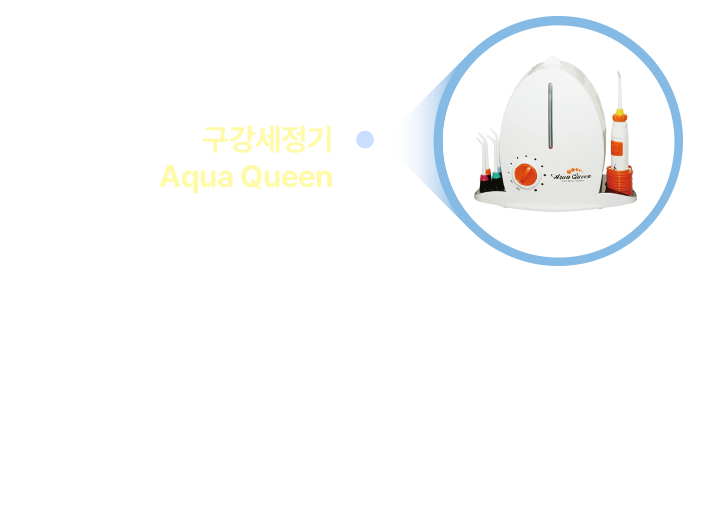 구강세정기 Aqua Queen