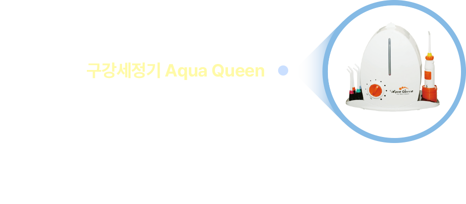 구강세정기 Aqua Queen